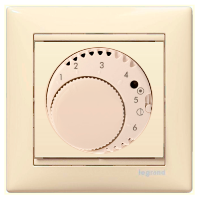 Терморегулятор для теплых полов Legrand Valena 774191, цвет слоновая кость