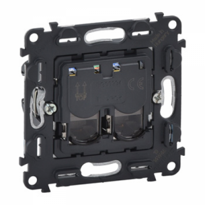 Valena IN`MATIC Розетка 2-а 6Cat. RJ45, in`Matic