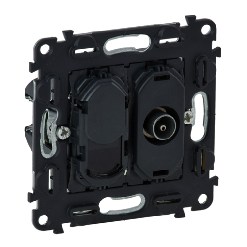 Valena IN`MATIC Розетка TV + RJ45 Кат.6 UTP