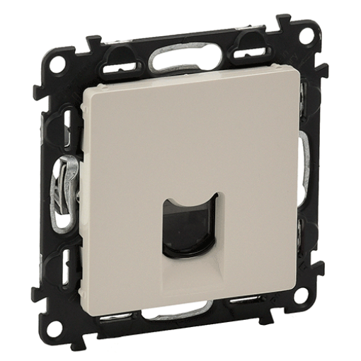 Valena LIFE Розетка комп`ютерна RJ45 UTP 5cat. слонова кість