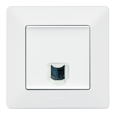 Valena LIFE Розетка комп`ютерна RJ45 UTP 5cat. білий