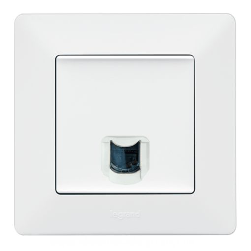 Valena LIFE Розетка комп`ютерна RJ45 UTP 5cat. білий