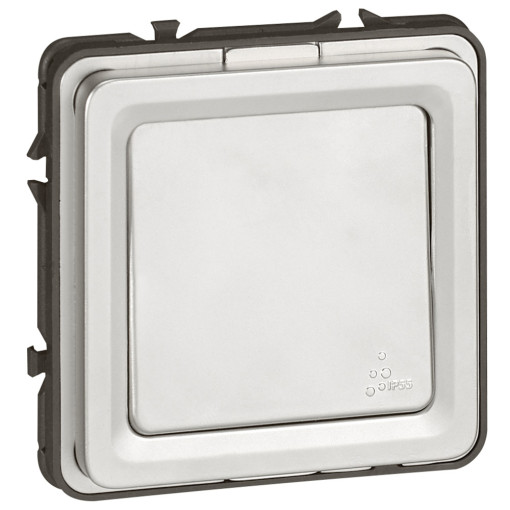 Вимикач без фіксації (кнопка) 1-клавішний IP55 IK10 Legrand Soliroc™