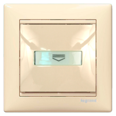Выключатель для гостиниц Legrand Valena 774134, цвет слоновая кость