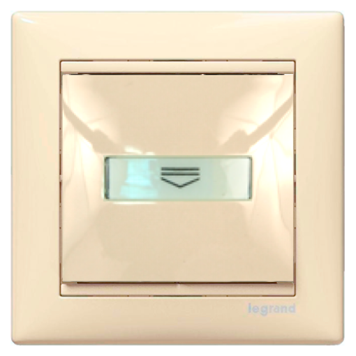 Выключатель для гостиниц Legrand Valena 774134, цвет слоновая кость