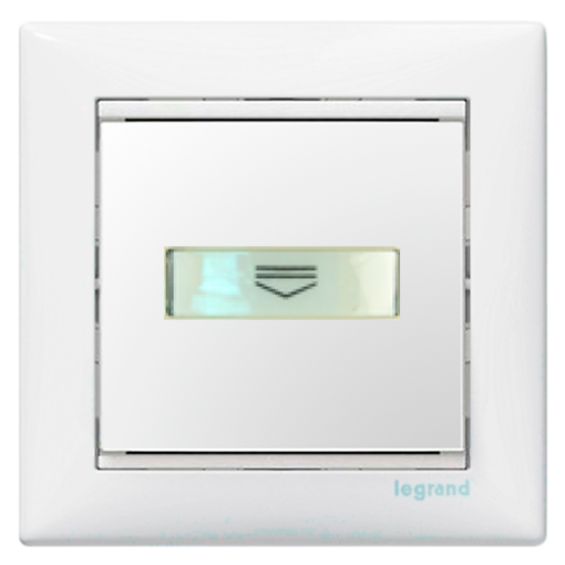 Выключатель для гостиниц Legrand Valena 774234, цвет белый