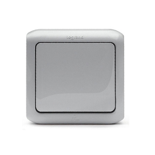 Выключатель накладной 1-клавишный IP44, Forix™ 782380, цвет серый