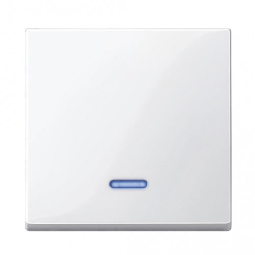Клавиша 1-я с подсветкой Merten SM MTN436019 полярно-белый