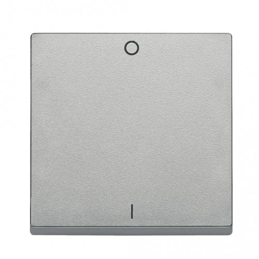 Клавиша 1-я с пиктограммой вкл./откл. Merten SM MTN433260 алюминий