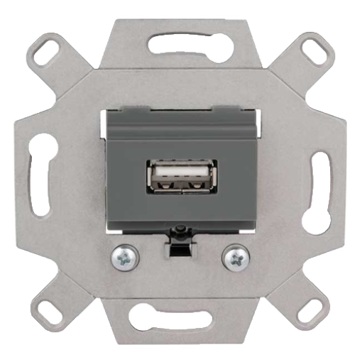 Механізм розетки USB 2.0 Merten MTN4581-0000