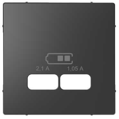 Центральна панель D-Life для USB «Антрацит»