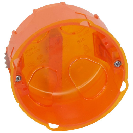 Монтажная коробка Batibox для установки механизмов Legrand, d=80 mm