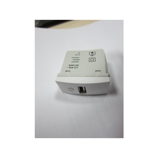 Розетка USB-выход для зарядки 1-модуль. Unica белый MGU3.428.18