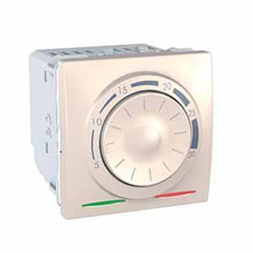 Терморегулятор кімнатний 8А (+5, +30°С) 2-м. Unica слонова кістка MGU3.501.25