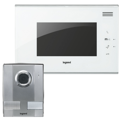 Видеодомофон с цветным дисплеем 7`` Legrand 369200 белая панель (комплект) Видеодомофон с цветным дисплеем 7`` Legrand 369200 белая панель (комплект)