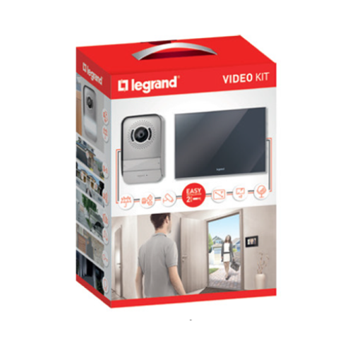 Відеодомофон з кольоровим дисплеєм 7`` дзеркало Legrand 369220 (комплект)