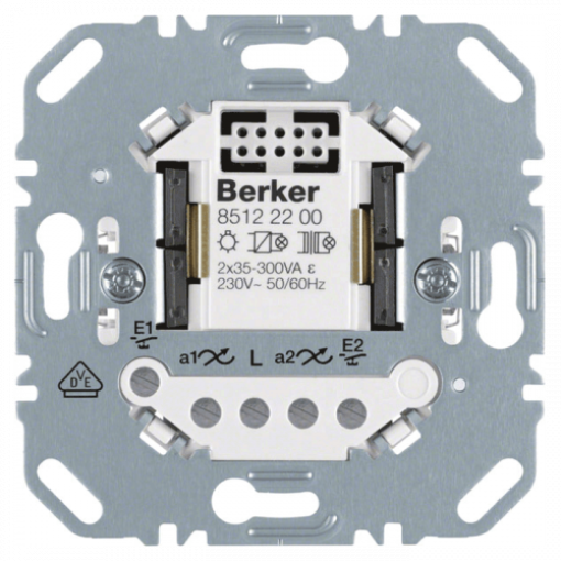 Электронная вставка выключателя, 2-канальная Berker 85122200