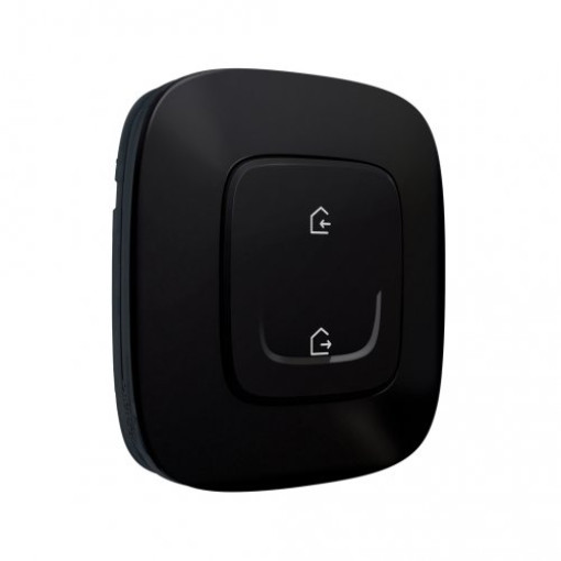 Главный выключатель «Я дома / Я вне дома» Valena Allure with Netatmo 752886, антрацит