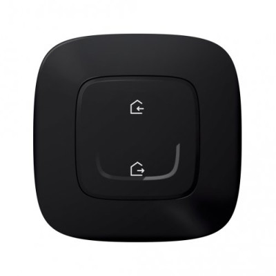 Главный выключатель «Я дома / Я вне дома» Valena Allure with Netatmo 752886, антрацит Главный выключатель «Я дома / Я вне дома» Valena Allure with Netatmo 752886, антрацит