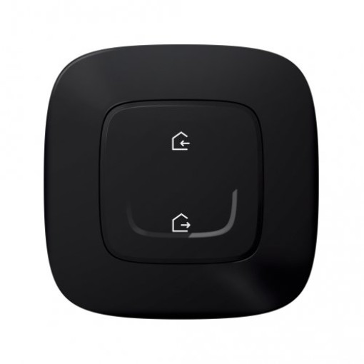 Главный выключатель «Я дома / Я вне дома» Valena Allure with Netatmo 752886, антрацит