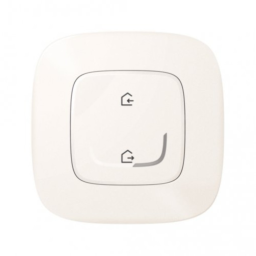 Главный выключатель «Я дома / Я вне дома» Valena Allure with Netatmo 752986, жемчуг