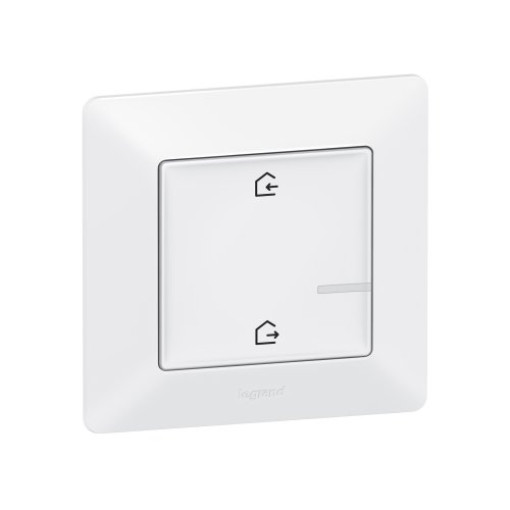 Главный выключатель «Я дома / Я вне дома» Valena Life with Netatmo 752186, белый