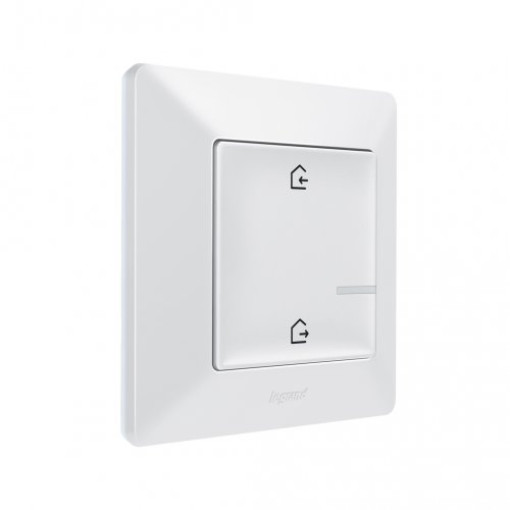 Главный выключатель «Я дома / Я вне дома» Valena Life with Netatmo 752186, белый