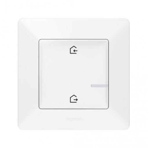 Главный выключатель «Я дома / Я вне дома» Valena Life with Netatmo 752186, белый