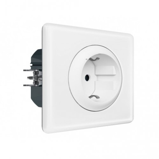 Розумна розетка з з/к 16А/230V Celiane with Netatmo 064830, білий