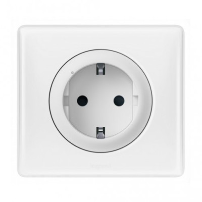 Розумна розетка з з/к 16А/230V Celiane with Netatmo 064830, білий