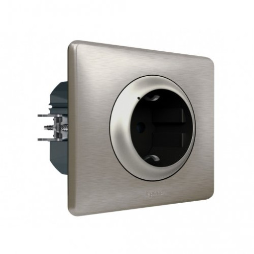 Розумна розетка з з/к 16А/230V Celiane with Netatmo 064837, графіт