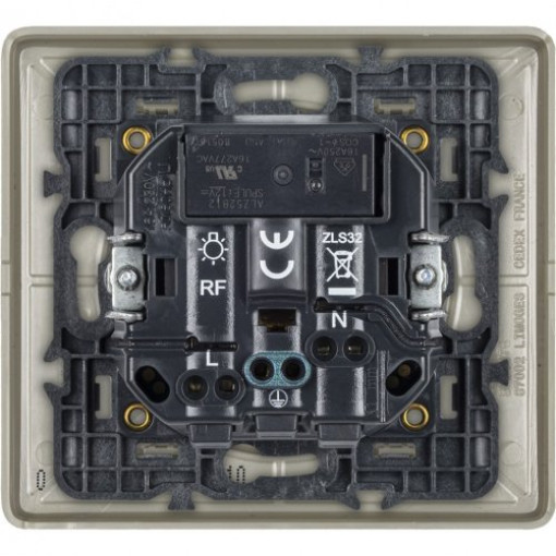 Розумна розетка з з/к 16А/230V Celiane with Netatmo 064837, графіт