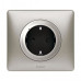 Розумна розетка з з/к 16А/230V Celiane with Netatmo 064837, графіт