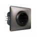 Розумна розетка з з/к 16А/230V Celiane with Netatmo 064838, титан