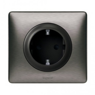 Розумна розетка з з/к 16А/230V Celiane with Netatmo 064838, титан