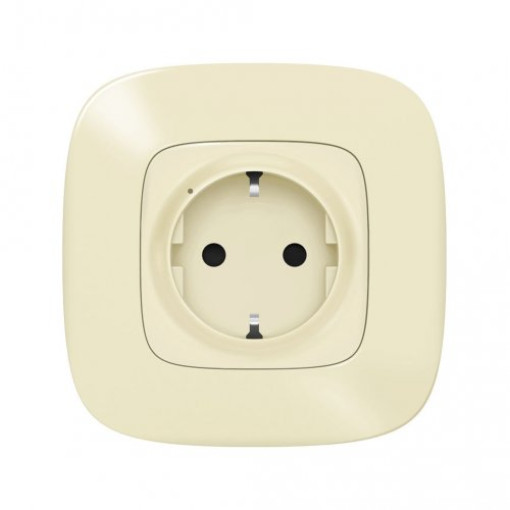 Розумна розетка з з/к 16А/230V Valena Allure with Netatmo 752694, слонова кістка