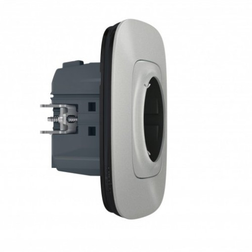 Розумна розетка з з/к 16А/230V Valena Allure with Netatmo 752794, алюміній