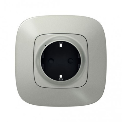 Розумна розетка з з/к 16А/230V Valena Allure with Netatmo 752794, алюміній