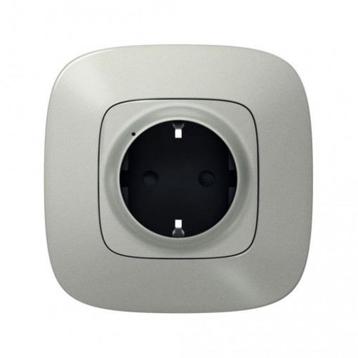Розумна розетка з з/к 16А/230V Valena Allure with Netatmo 752794, алюміній