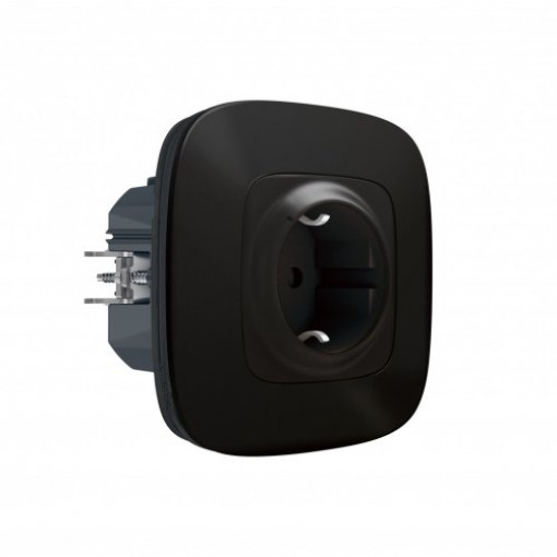 Розумна розетка з з/к 16А/230V Valena Allure with Netatmo 752894, антрацит Розумна розетка з з/к 16А/230V Valena Allure with Netatmo 752894, антрацит