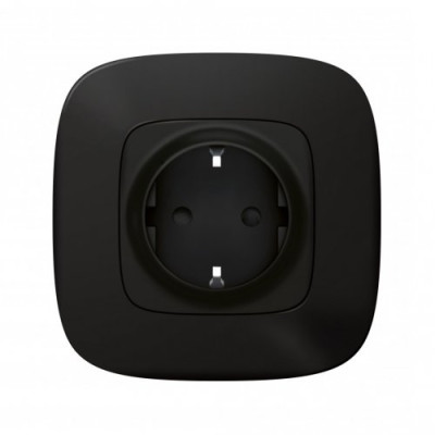 Розумна розетка з з/к 16А/230V Valena Allure with Netatmo 752894, антрацит