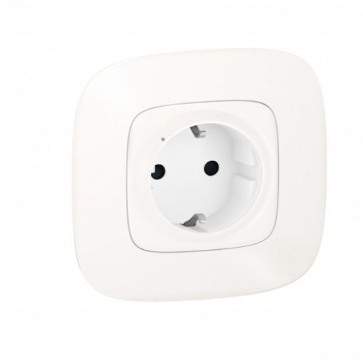 Розумна розетка з з/к 16А/230V Valena Allure with Netatmo 752994, перлина