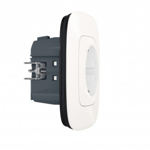 Розумна розетка з з/к 16А/230V Valena Allure with Netatmo 752994, перлина