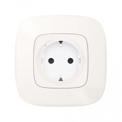 Розумна розетка з з/к 16А/230V Valena Allure with Netatmo 752994, перлина
