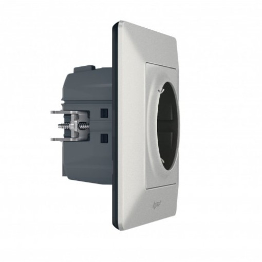 Розумна розетка з з/к 16А/230V Valena Life with Netatmo 7523947, алюміній