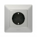 Розумна розетка з з/к 16А/230V Valena Life with Netatmo 7523947, алюміній