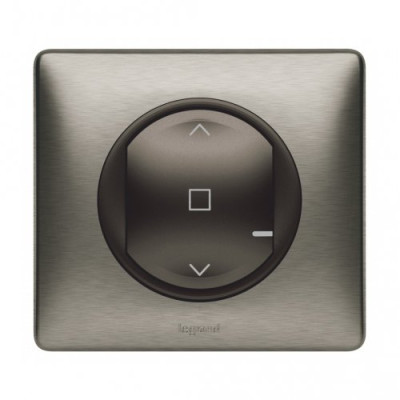Розумний бездротової вимикач рольставней Celiane with Netatmo 064897, графіт