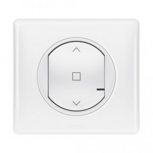 Розумний бездротової вимикач рольставней Celiane with Netatmo 067646, білий