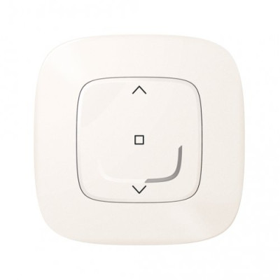 Розумний бездротової вимикач рольставней Valena Allure with Netatmo 752991, перлина