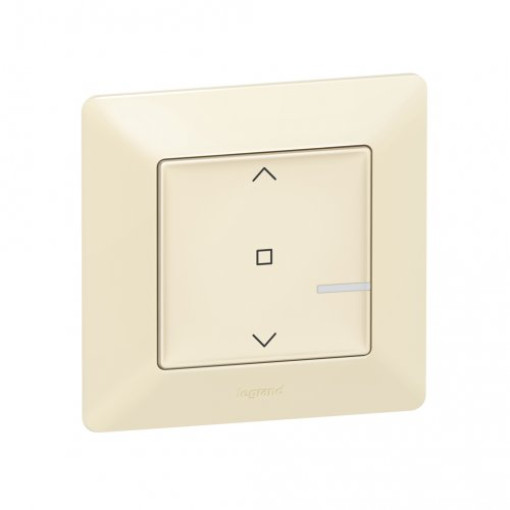 Умный беспроводной выключатель рольставней Valena Life with Netatmo 752291, слоновая кость